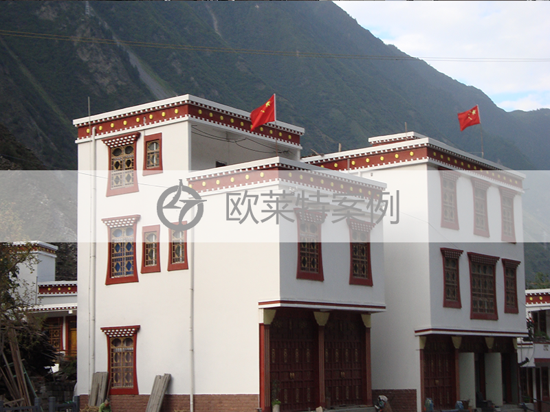 理縣風(fēng)貌改造—理縣eps線條案例 理縣風(fēng)貌改造—理縣eps線條案例